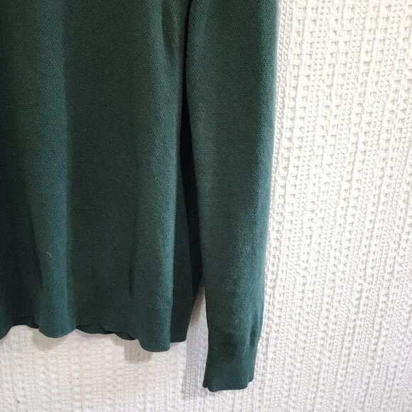 Michael Kors Men's Dark Green Long Sleeve Light Weight Sweater Size Medium